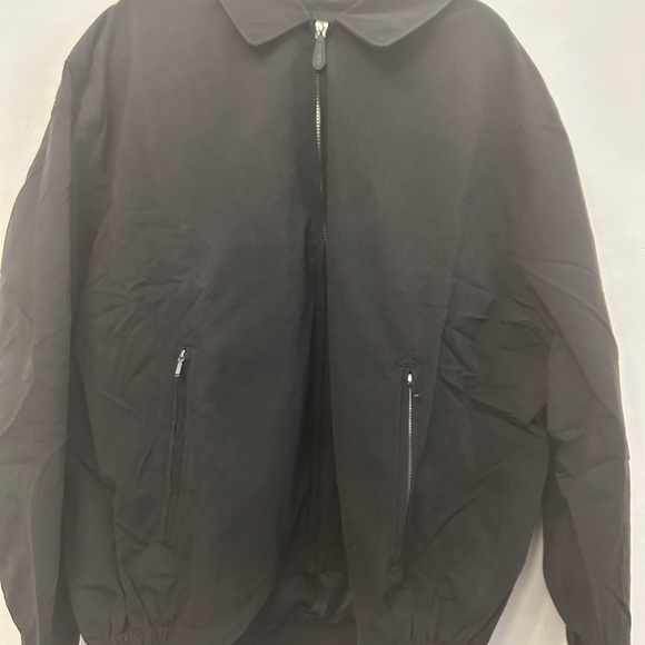 London Fog Black Men's Windbreaker Size XXL - Picture 1 of 13